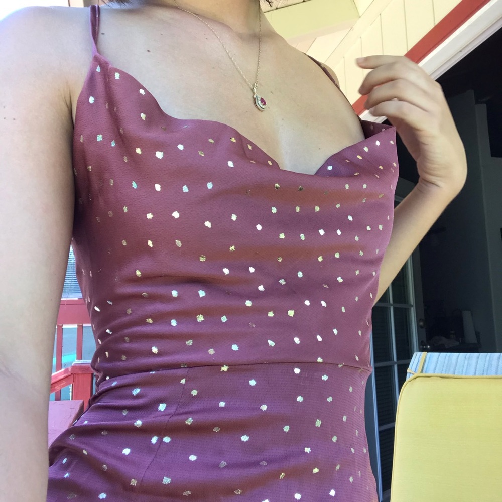 Nasty gal polka dot dress Size 2